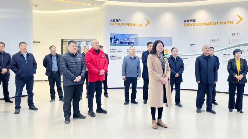 河南省政协副主席霍金花一行莅临米兰官方网站(中国)集团参观调研！